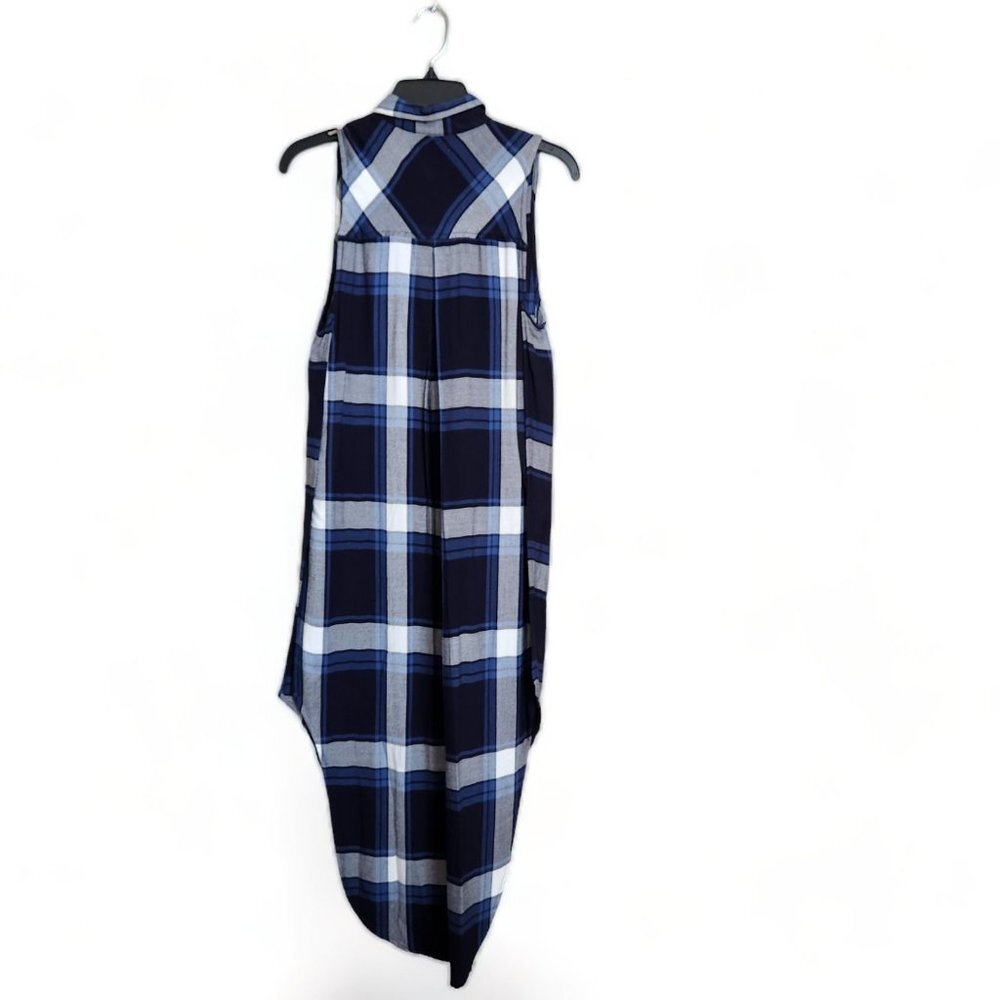 Rails Revolve Jordyn Plaid Long Button Up Shirt V… - image 4